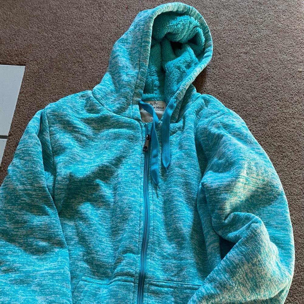 Jackson Hole Small Teal Fleece Jacket
